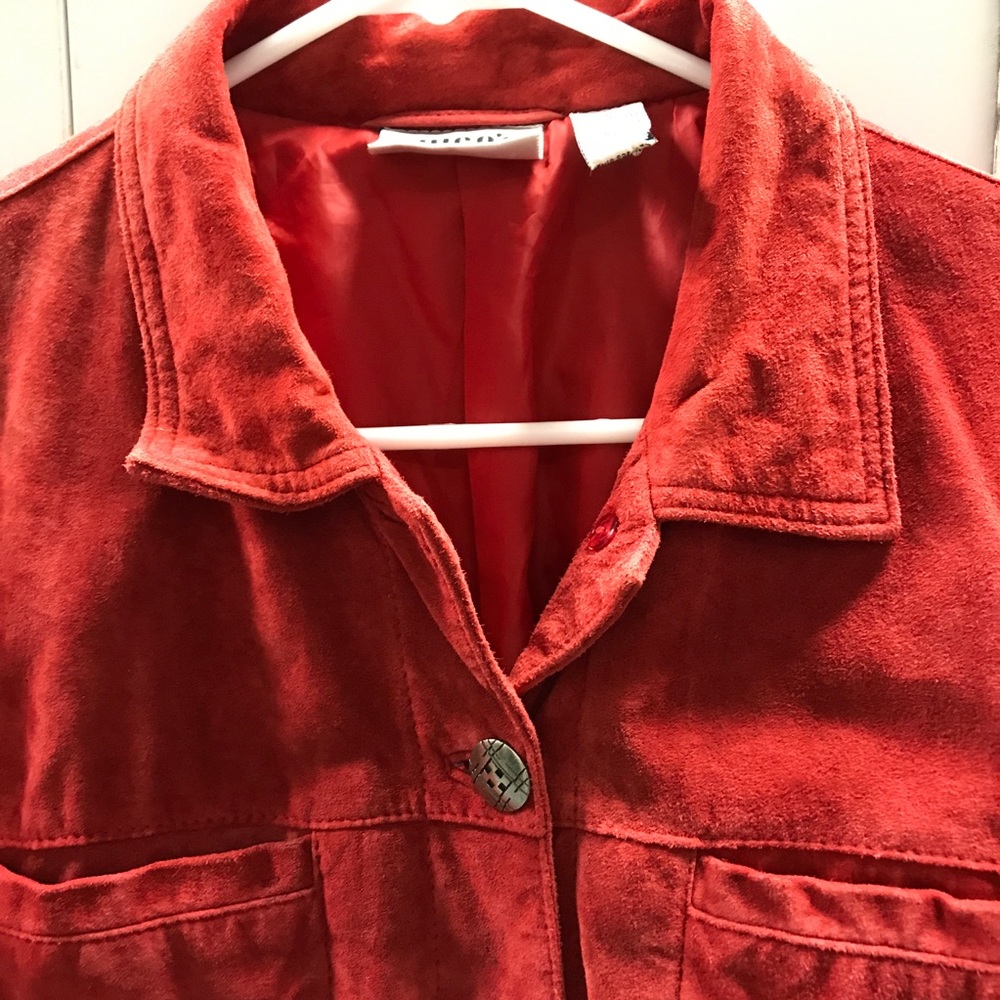 Chico's Red Jacket - Picture 5 of 6